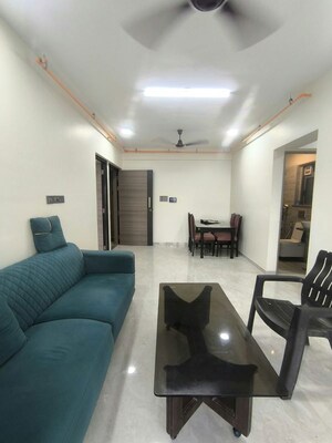 Living Room in 2 BHK Apartment at Veena Suyog, Malad West – for Rent