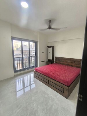 Bedroom in 2 BHK Apartment at Veena Suyog, Malad West – for Rent