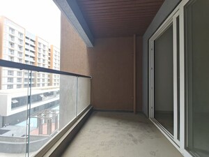 Balcony in 3 BHK Apartment at Shubh Nirvana, Viman Nagar – for Rent