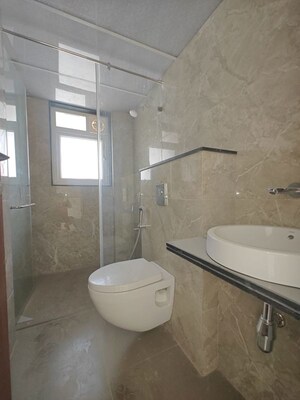 Bathroom in 3 BHK Apartment at Shubh Nirvana, Viman Nagar – for Rent