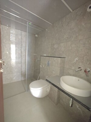 Bathroom in 3 BHK Apartment at Shubh Nirvana, Viman Nagar – for Rent