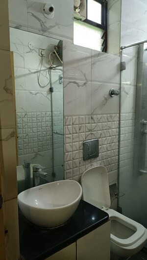 Bathroom in 2 BHK Apartment at Divya Landmark, Yeshwanthpur – for Rent