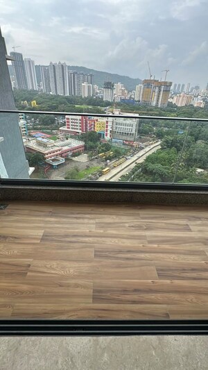 Balcony in 4 BHK Apartment at Raymond The Invictus By GS, Pokhran Road No One – for Sale