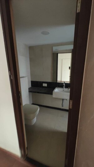 Bathroom in 3.5 BHK Apartment at Sunteck Signia Pearl, Bandra Kurla Complex – for Rent