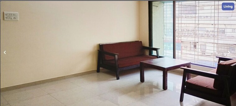 Living Room, om-sai-plaza Pg For Boys In Ghodbunder Road 10668498