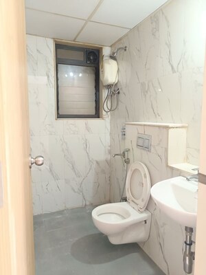 Bathroom in 2 BHK Apartment at Lodha Codename Premier, Dombivli East – for Rent