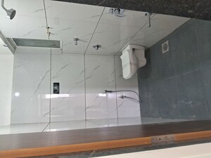 Bathroom in 2 BHK Apartment at Urban Skyline Phase 1, Ravet – for Rent
