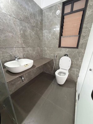 Bathroom in 2 BHK Apartment at Mahindra Happinest Tathawade Phase 1, Tathawade – for Rent
