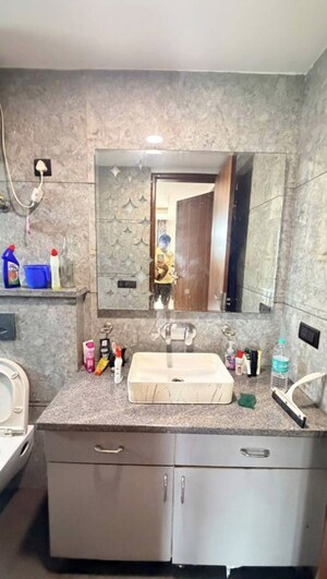 Bathroom in 3 BHK Builder Floor at Rajouri Garden – for Rent