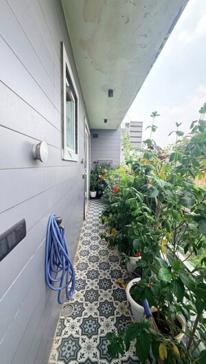 Balcony in 3 BHK Builder Floor at Rajouri Garden – for Rent