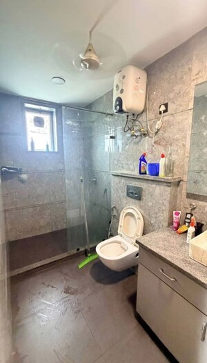 Bathroom in 3 BHK Builder Floor at Rajouri Garden – for Rent
