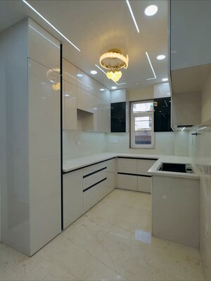 Kitchen in 3 BHK Builder Floor at Mahavir Enclave 1 – for Sale