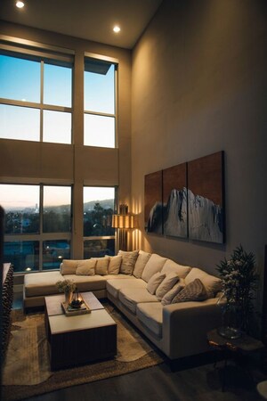 Living Room in 3 BHK Apartment at Sobha Inizio, Parel – for Sale