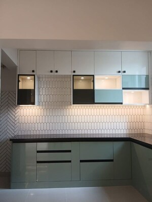 Kitchen in 3 BHK Apartment at Hoysala Ace, Sahakara Nagar – for Rent
