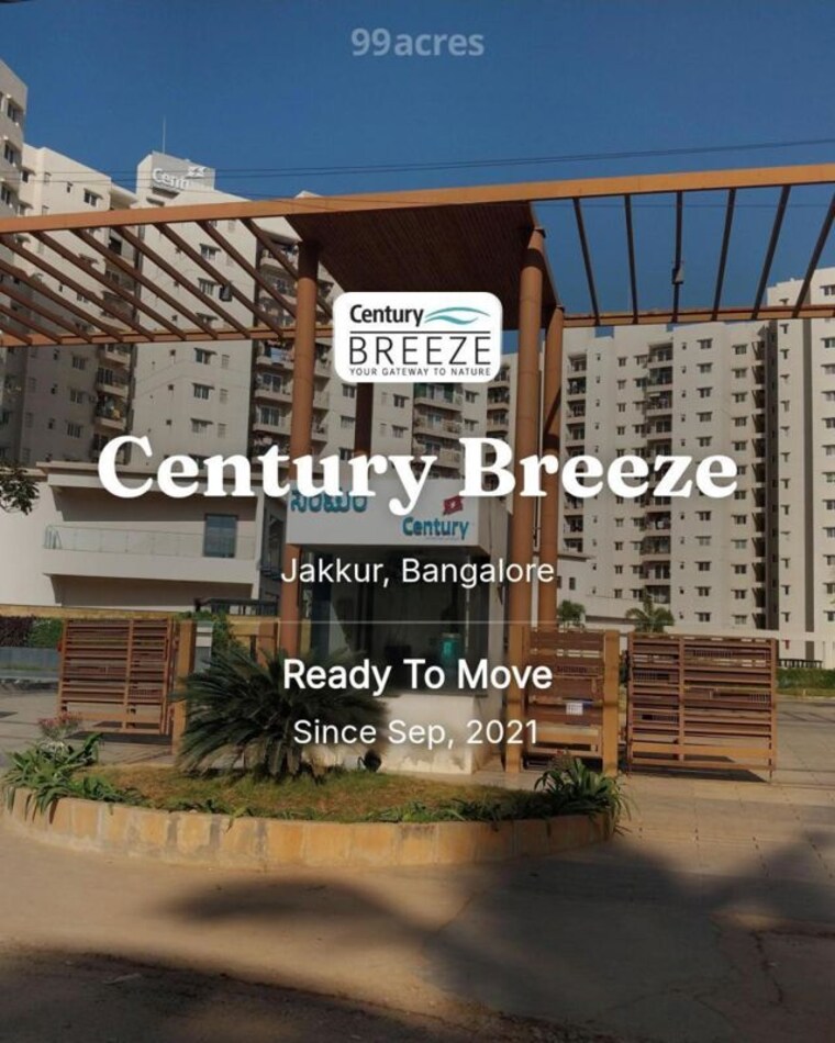 Exterior View, century-breeze 3 Bedroom 1811 Sq.Ft. Apartment In Jakkuru Bangalore 10668573
