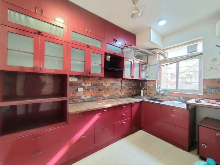 Kitchen, sector 22 3 Bedroom 1550 Sq.Ft. Builder Floor In Sector 22 Gurgaon 10668603