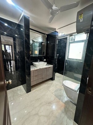 Attached Bathroom in 4 BHK Apartment at Anand Niketan – for Rent