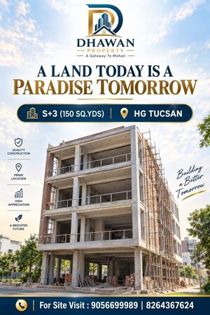 3 BHK Independent House – Exterior View View at Ambala Highway - for Sale