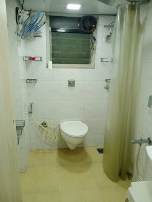 Bathroom in 1 BHK Apartment at Sneha Sadan Apartment, Colaba – for Rent