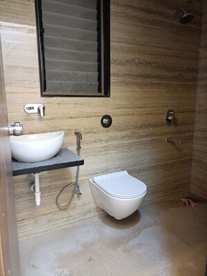 Bathroom in 2 BHK Apartment at Raga Top Towers, Wakad – for Rent