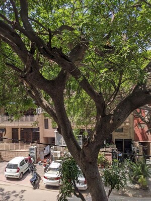 Balcony in 3 BHK Builder Floor at Kalkaji – for Rent