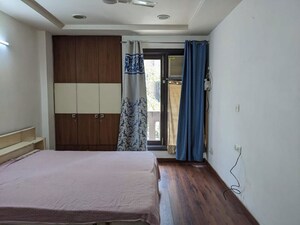 Bedroom in 3 BHK Builder Floor at Kalkaji – for Rent