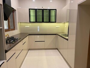 Kitchen in 4 BHK Apartment at Greater Kailash I – for Rent