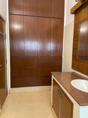 Kitchen in 4 BHK Apartment at Greater Kailash I – for Rent