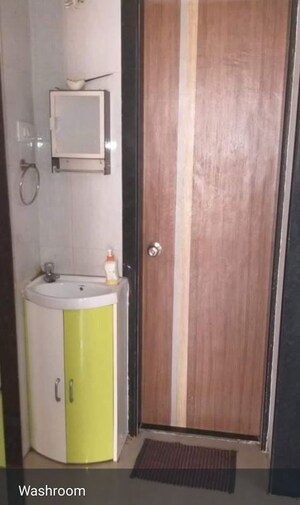 Bathroom in 2 BHK Apartment at Maruti Villa, Kamothe Sector 35 – for Rent