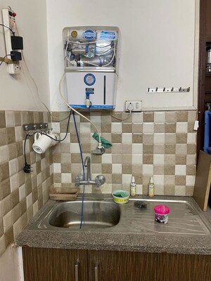 Bathroom in 3 BHK Apartment at Saket – for Rent