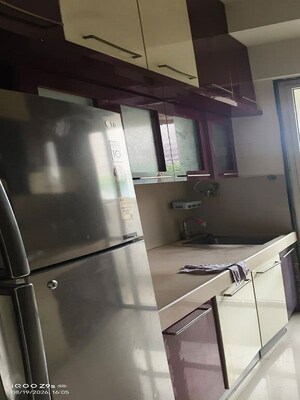 Kitchen in 2 BHK Apartment at Lodha Aurum, Kanjurmarg East – for Rent