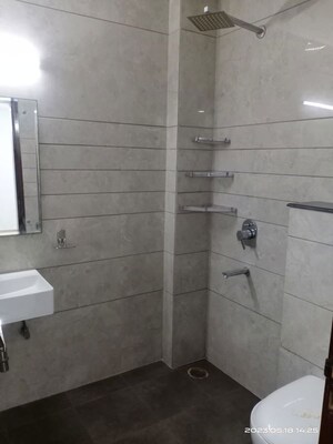 Bathroom in 4 BHK Apartment at Vasant Kunj – for Rent