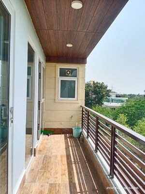 Balcony in 4 BHK Apartment at Vasant Kunj – for Rent