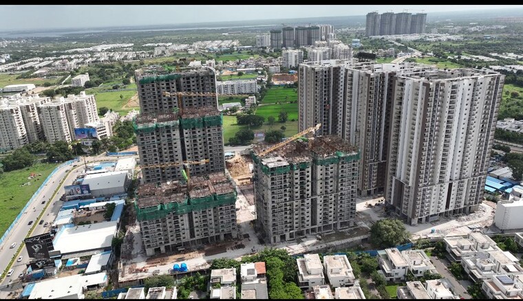 Exterior View, vision-arsha 3 Bedroom 1845 Sq.Ft. Apartment In Tellapur Hyderabad 10668669
