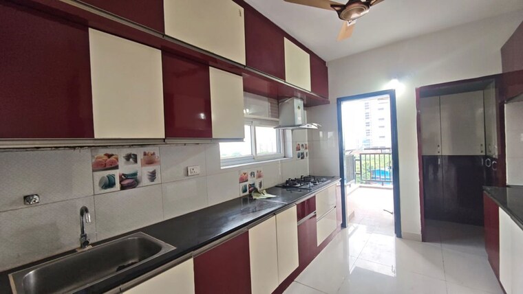 Kitchen, ashoka-liviano 4 Bedroom 2540 Sq.Ft. Apartment In Nanakramguda Hyderabad 10668706