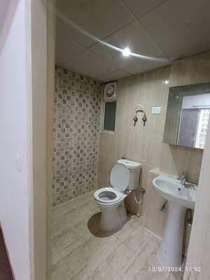 Bathroom in 3.5 BHK Apartment at Gaur Saundaryam, Tech Zone 4 Greater Noida – for Rent