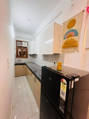 Kitchen in 1 BHK Builder Floor at Saket – for Rent
