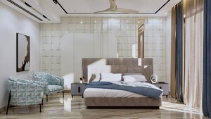 Bedroom in 3.5 BHK Apartment at Bestech Park View Altura, Sector 79 – for Rent