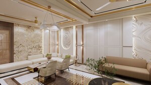 Living Room in 3.5 BHK Apartment at Bestech Park View Altura, Sector 79 – for Rent