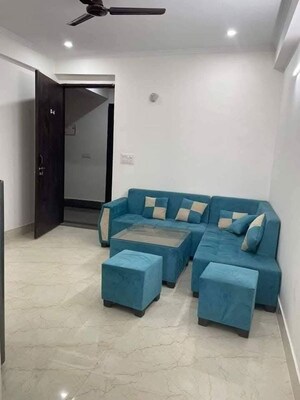 Living Room in 1 BHK Builder Floor at Saket – for Rent