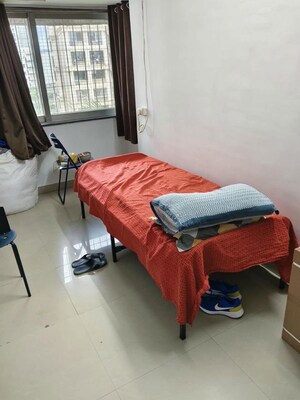 Living Room in 2 BHK Apartment at K Raheja Vihar, Powai – for Rent