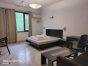 Living Room in 6 BHK Villa at Ansal Sushant Lok I, Sector 43 – for Rent
