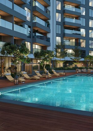 Swimming Pool in 2 BHK Apartment at Gift City – for Sale