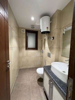 Bathroom in 4 BHK Apartment at Saket – for Rent
