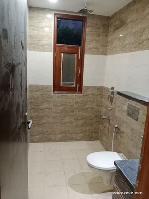 Bathroom in 3 BHK Apartment at Vasant Kunj – for Rent