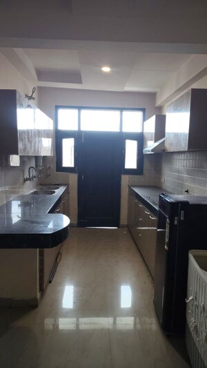Kitchen in 3 BHK Apartment at Motia Blue Ridge, Dhakoli – for Rent