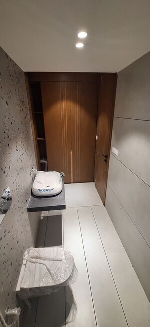 Bathroom in 4 BHK Villa at Evermark 11, Bhayli – for Sale