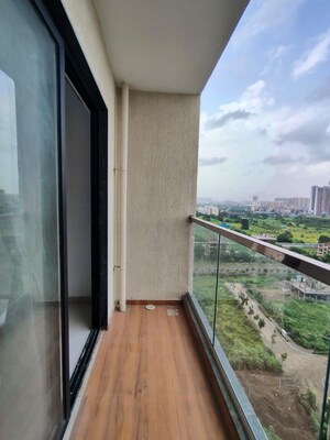 Balcony in 1 BHK Apartment at Kohinoor Sportsville, Hinjewadi – for Rent