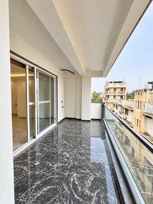 Balcony in 4 BHK Builder Floor at Shanti Kunj – for Sale