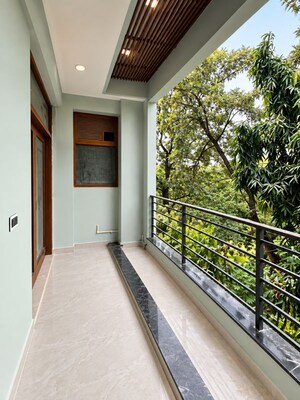 Balcony in 4 BHK Builder Floor at Shanti Kunj – for Sale